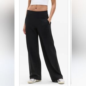 Athleta Venice Wide Leg Pant in black XXS